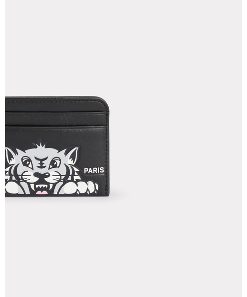 KENZO(ケンゾー)の「'KENZO Varsity' レザー カード ホルダー(カードケース・メンズ・ブラック系その他・ONE SIZE)」の6枚目の写真