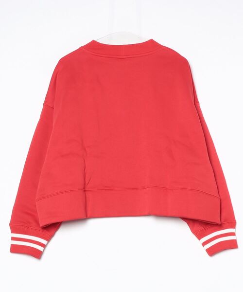 NIKE（ナイキ）の「NIKE WMNS PHNX FLC OOS GX CRDGN HJ0946/HJ0947（カーディガン/ボレロ・レディース・ブラック/レッド/オフホワイト・S）」の4枚目の写真