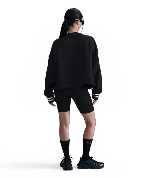 NIKE（ナイキ）の「NIKE WMNS PHNX FLC OOS GX CRDGN HJ0946/HJ0947（カーディガン/ボレロ・レディース・ブラック/レッド/オフホワイト・S）」の15枚目の写真