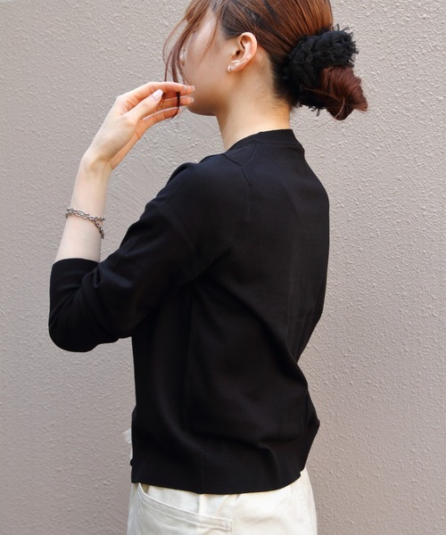 RYE TENDER(ライテンダー)の「RYE TENDER/ライテンダー クララカーディガン CLARA CARDIGAN(カーディガン/ボレロ・レディース・ブルー/グレー/ブラック・0)」の17枚目の写真