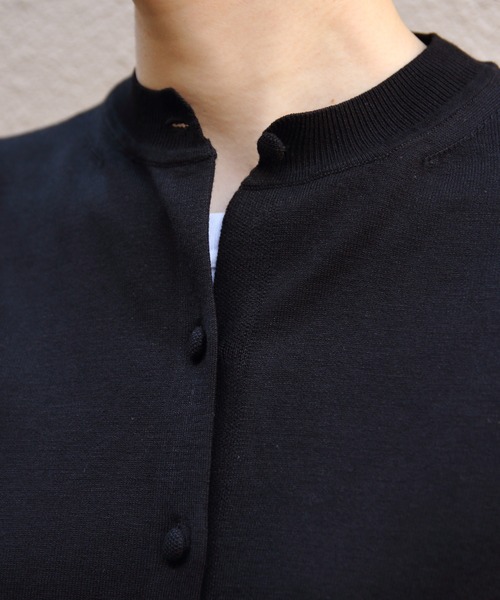 RYE TENDER(ライテンダー)の「RYE TENDER/ライテンダー クララカーディガン CLARA CARDIGAN(カーディガン/ボレロ・レディース・ブルー/グレー/ブラック・0)」の22枚目の写真