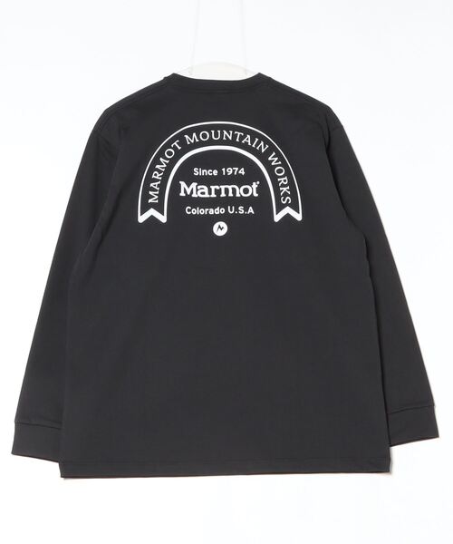 MARMOT(マーモット)の「Marmot/マーモット ギフテッド ロングスリーブTEE Gifted Long Sleeve T-Shirts(Tシャツ/カットソー・レディース・ホワイト/ブラック/ヘザーグレー・S/L/M)」の5枚目の写真