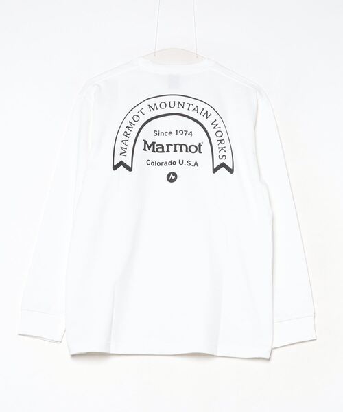 MARMOT(マーモット)の「Marmot/マーモット ギフテッド ロングスリーブTEE Gifted Long Sleeve T-Shirts(Tシャツ/カットソー・レディース・ホワイト/ブラック/ヘザーグレー・S/L/M)」の6枚目の写真