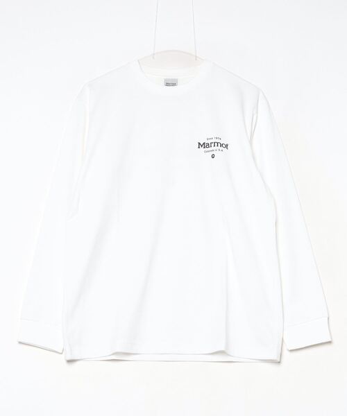 MARMOT(マーモット)の「Marmot/マーモット ギフテッド ロングスリーブTEE Gifted Long Sleeve T-Shirts(Tシャツ/カットソー・レディース・ホワイト/ブラック/ヘザーグレー・S/L/M)」の10枚目の写真