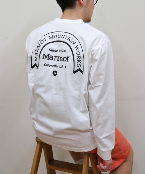 MARMOT(マーモット)の「Marmot/マーモット ギフテッド ロングスリーブTEE Gifted Long Sleeve T-Shirts(Tシャツ/カットソー・レディース・ホワイト/ブラック/ヘザーグレー・S/L/M)」の22枚目の写真