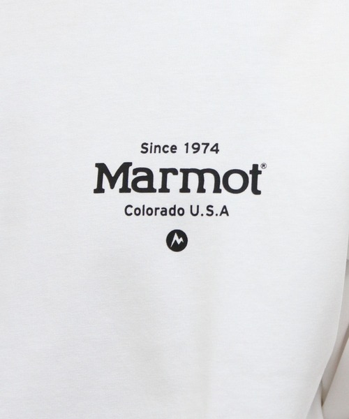 MARMOT(マーモット)の「Marmot/マーモット ギフテッド ロングスリーブTEE Gifted Long Sleeve T-Shirts(Tシャツ/カットソー・レディース・ホワイト/ブラック/ヘザーグレー・S/L/M)」の8枚目の写真