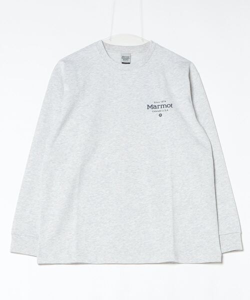 MARMOT(マーモット)の「Marmot/マーモット ギフテッド ロングスリーブTEE Gifted Long Sleeve T-Shirts(Tシャツ/カットソー・レディース・ホワイト/ブラック/ヘザーグレー・S/L/M)」の19枚目の写真