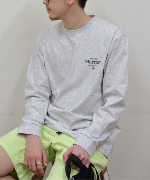 MARMOT(マーモット)の「Marmot/マーモット ギフテッド ロングスリーブTEE Gifted Long Sleeve T-Shirts(Tシャツ/カットソー・レディース・ホワイト/ブラック/ヘザーグレー・S/L/M)」の16枚目の写真