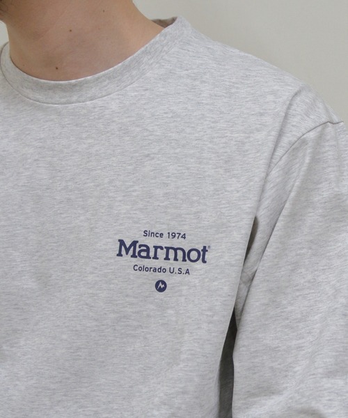 MARMOT(マーモット)の「Marmot/マーモット ギフテッド ロングスリーブTEE Gifted Long Sleeve T-Shirts(Tシャツ/カットソー・レディース・ホワイト/ブラック/ヘザーグレー・S/L/M)」の18枚目の写真