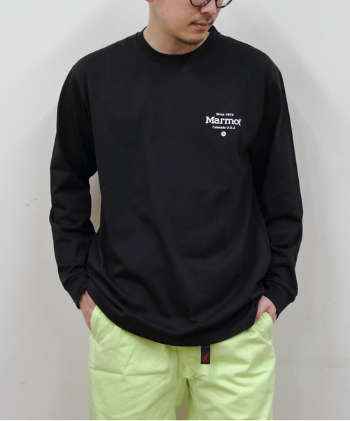MARMOT(マーモット)の「Marmot/マーモット ギフテッド ロングスリーブTEE Gifted Long Sleeve T-Shirts(Tシャツ/カットソー・レディース・ホワイト/ブラック/ヘザーグレー・S/L/M)」の11枚目の写真