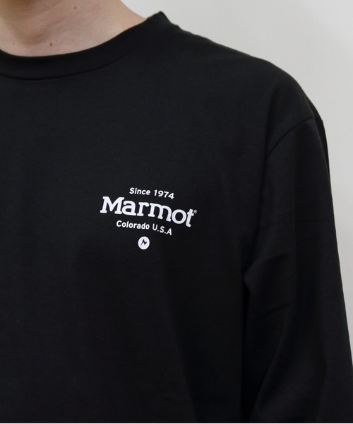 MARMOT(マーモット)の「Marmot/マーモット ギフテッド ロングスリーブTEE Gifted Long Sleeve T-Shirts(Tシャツ/カットソー・レディース・ホワイト/ブラック/ヘザーグレー・S/L/M)」の13枚目の写真