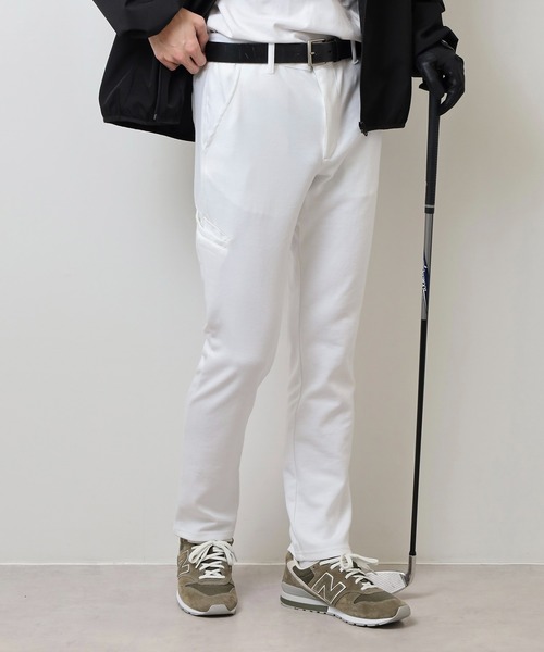 stella77golf(ステラセブンティーンセブンゴルフ)の「TCポンチポケット付ゴルフパンツ(その他パンツ・メンズ・ホワイト/チャコールグレー/ブラック/ネイビー/グレー/ブラック×ホワイト/イエロー系・S/M/XXL/XL/L)」の20枚目の写真