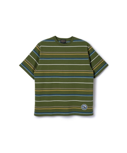 PENDLETON（ペンドルトン）の「ナシュナルパークボーダーティ（UNISEX)（Tシャツ/カットソー・メンズ・エンジ/キャメル/グリーン/ブルー系その他2/グレー系その他/グレー系その他2・MEDIUM/LARGE/X-LARGE/SMALL）」の17枚目の写真