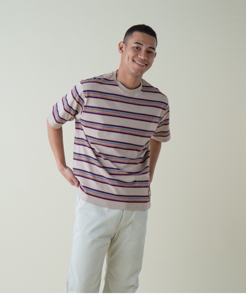 PENDLETON（ペンドルトン）の「ナシュナルパークボーダーティ（UNISEX)（Tシャツ/カットソー・メンズ・エンジ/キャメル/グリーン/ブルー系その他2/グレー系その他/グレー系その他2・MEDIUM/LARGE/X-LARGE/SMALL）」の19枚目の写真