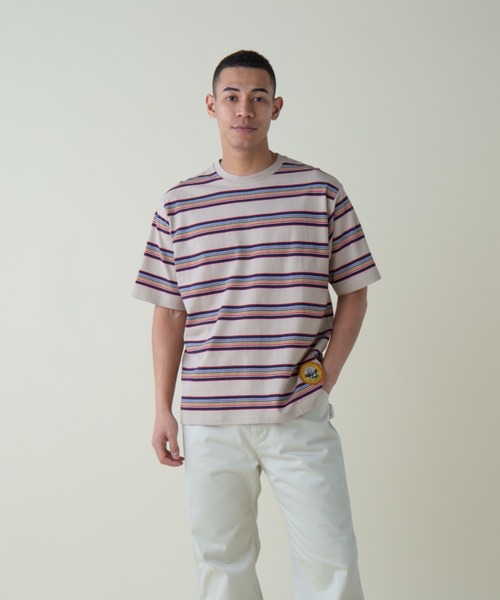 PENDLETON（ペンドルトン）の「ナシュナルパークボーダーティ（UNISEX)（Tシャツ/カットソー・メンズ・エンジ/キャメル/グリーン/ブルー系その他2/グレー系その他/グレー系その他2・MEDIUM/LARGE/X-LARGE/SMALL）」の20枚目の写真
