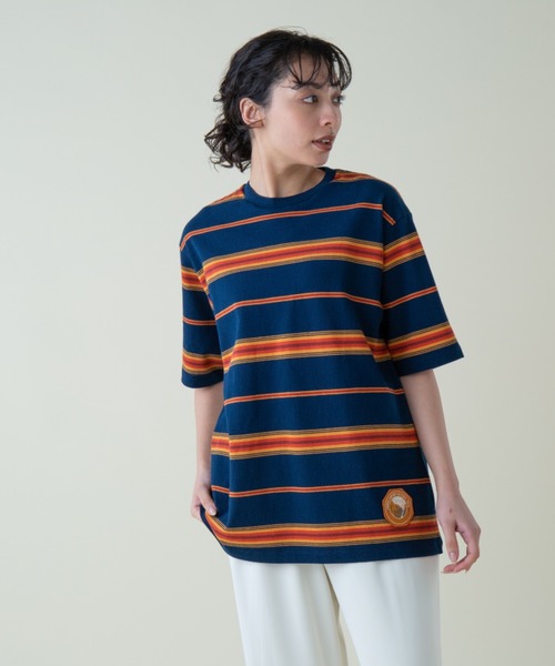 PENDLETON（ペンドルトン）の「ナシュナルパークボーダーティ（UNISEX)（Tシャツ/カットソー・メンズ・エンジ/キャメル/グリーン/ブルー系その他2/グレー系その他/グレー系その他2・MEDIUM/LARGE/X-LARGE/SMALL）」の14枚目の写真
