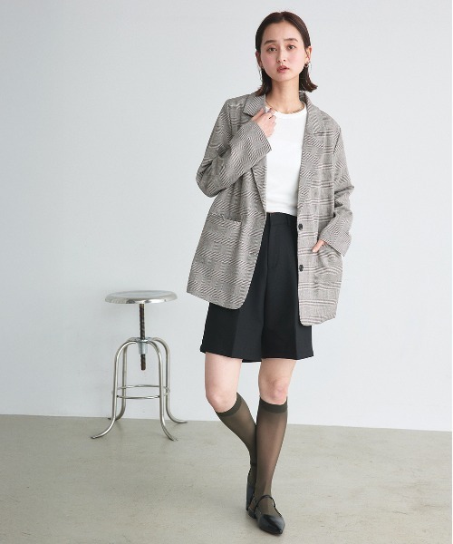 ad thie(アドティエ)の「タック ハーフパンツ(その他パンツ・レディース・アイボリー/ブラウン/ブラック・FREE)」の18枚目の写真