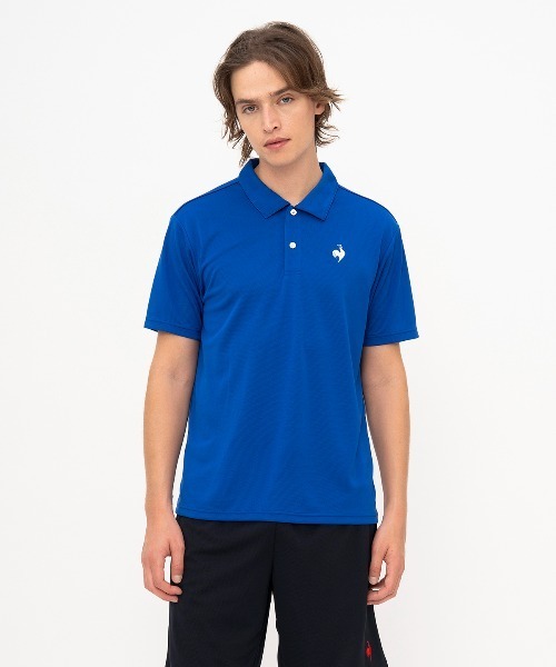 le coq sportif（ルコックスポルティフ）の「エコペットポロシャツ（ポロシャツ・メンズ・ブラック/ホワイト/ブルー/グレー/ネイビー・S/M/L/XL/XXL）」の5枚目の写真