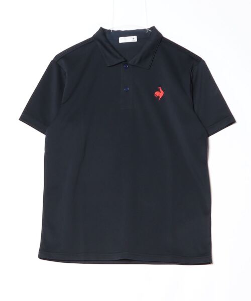 le coq sportif（ルコックスポルティフ）の「エコペットポロシャツ（ポロシャツ・メンズ・ブラック/ホワイト/ブルー/グレー/ネイビー・S/M/L/XL/XXL）」の8枚目の写真