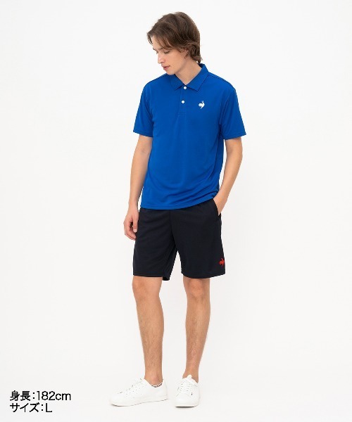 le coq sportif（ルコックスポルティフ）の「エコペットポロシャツ（ポロシャツ・メンズ・ブラック/ホワイト/ブルー/グレー/ネイビー・S/M/L/XL/XXL）」の16枚目の写真