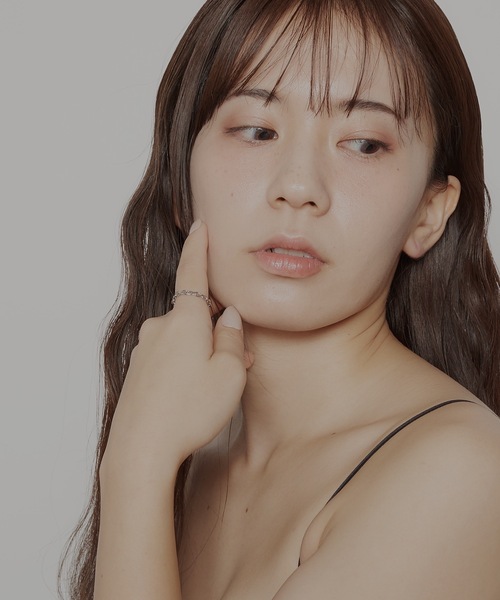 AKEL（アケル）の「【AKEL】アケル/ 2mm極細チェーンリング/金属アレルギー対応（サージカルステンレス）（リング・レディース・ゴールド/シルバー・#9/#11/#13）」の4枚目の写真