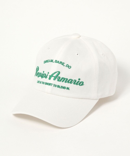 repipi armario（レピピ アルマリオ）の「カラーロゴキャップ（キャップ・キッズ・ブラック/ブルー/ホワイト/レッド/イエロー・FREE）」の2枚目の写真
