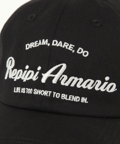 repipi armario（レピピ アルマリオ）の「カラーロゴキャップ（キャップ・キッズ・ブラック/ブルー/ホワイト/レッド/イエロー・FREE）」の11枚目の写真
