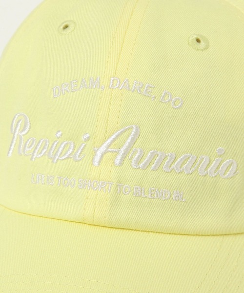 repipi armario（レピピ アルマリオ）の「カラーロゴキャップ（キャップ・キッズ・ブラック/ブルー/ホワイト/レッド/イエロー・FREE）」の17枚目の写真