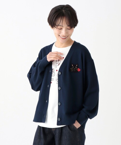 刺繍カーディガン/Cat's NapTime（カーディガン/ボレロ）｜Afternoon