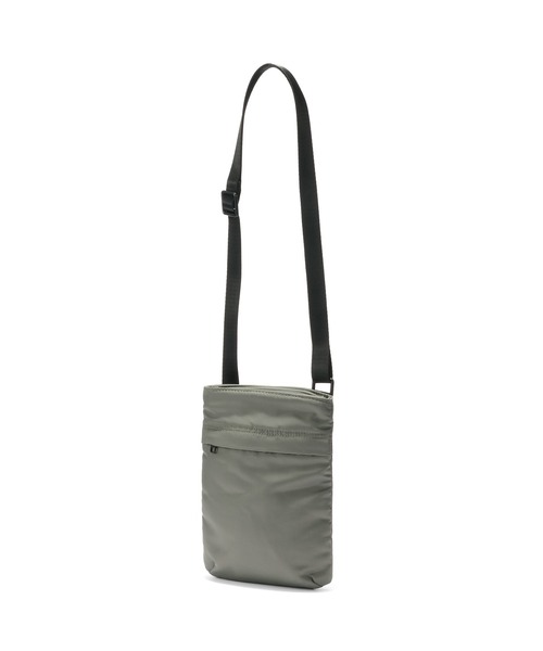 MUJI Labo(ムジラボ)の「〔MUJI Labo〕ナイロンミニショルダーバッグ(ショルダーバッグ・メンズ・カーキ系/ブラック・FREE)」の2枚目の写真