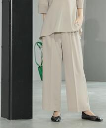 OPAQUE.CLIP | 《6色展開/丈が選べる》美脚イージーワイドパンツ/セットアップ対応【ストレッチ/洗濯機洗い可/防シワ】(その他パンツ)