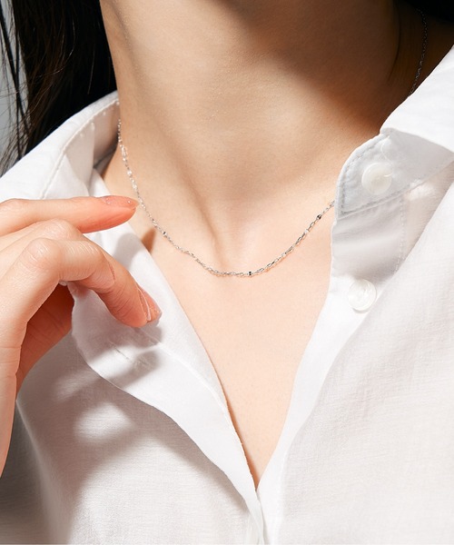 【シェルトップ】OUR LEGACY クロシェットキャッチ ネックレス セール】K10 チェーン ネックレス(ネックレス)|Jewel closet