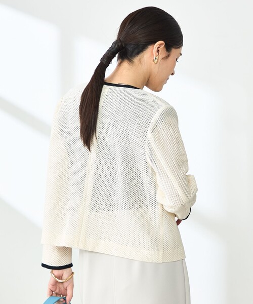 NOLLEY'S Sophi（ノーリーズソフィ）の「ウォッシャブルラッセルカーデ