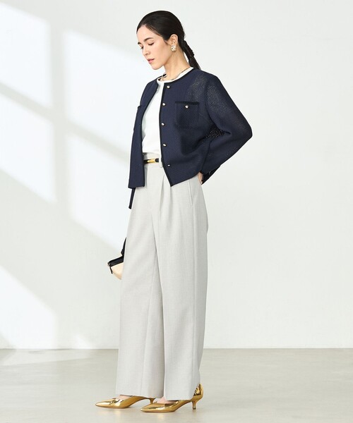 NOLLEY'S Sophi（ノーリーズソフィ）の「ウォッシャブルラッセルカーデ