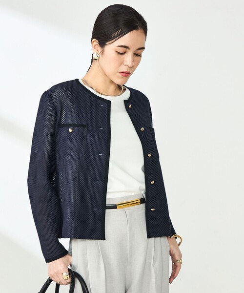 NOLLEY'S Sophi（ノーリーズソフィ）の「ウォッシャブルラッセルカーデ