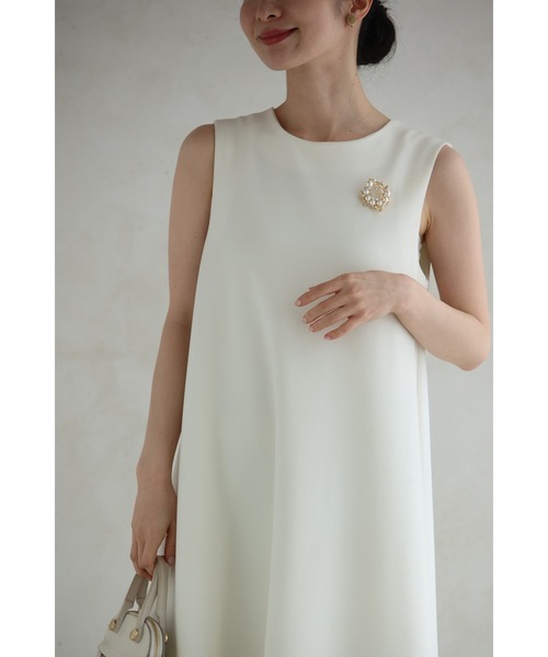 cawaii（カワイイ）の「オーロラビジューとパール艶めくリースブローチ（ブローチ/コサージュ・レディース・ゴールド・FREE）」の9枚目の写真