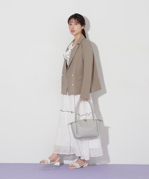 JILL by JILL STUART(ジルバイジルスチュアート)の「◇ ワイドトートバッグ(トートバッグ・レディース・ブラック/ブルー・FREE)」の14枚目の写真