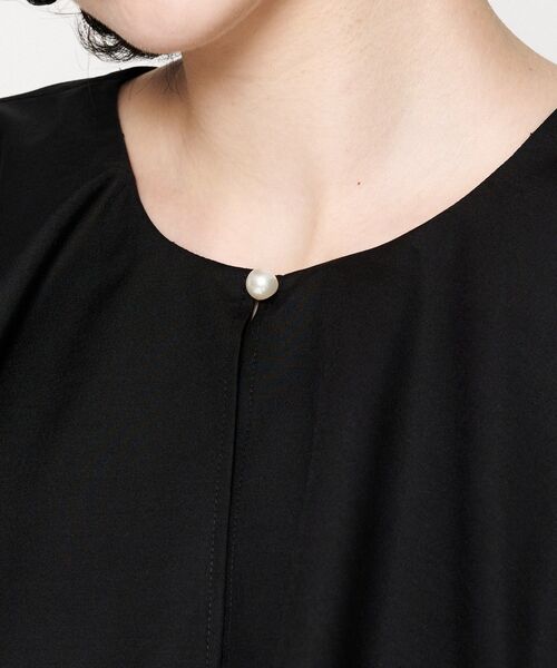 cloenc（クロエンス）の「【手洗い可】前後2WAYケープブラウス（シャツ/ブラウス・レディース・ホワイト/パープル/ブラック・02）」の16枚目の写真