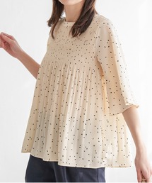 ikka | マジョリカ3段プリーツブラウス(シャツ/ブラウス)