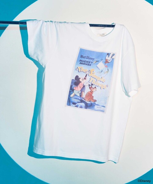 tシャツ 「DISNEY」 ムービーポスターフロントプリントTシャツ/ディズニー /ポスターTシャツ レディース セール】【DISNEY】 ムービーポスターフロントプリントTシャツ
