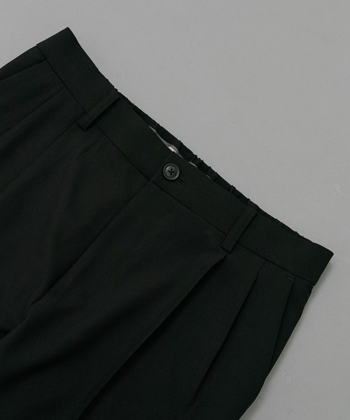 PUBLIC TOKYO GRトロピカルエバークリーステーパードスラックス GRトロピカルエバークリーステーパードスラックス(1 DARK GREY
