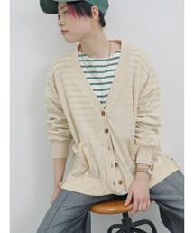 マルチスタイルVネックカーディガン