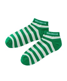 MIKI HOUSE | 【WEB限定】ローカットボーダーソックス（大人用）(ソックス/靴下)
