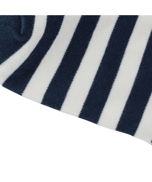 MIKI HOUSE（ミキハウス）の「【WEB限定】ローカットボーダーソックス（大人用）（ソックス/靴下・レディース・ネイビー/グリーン・23-25cm/25-27CM）」の6枚目の写真