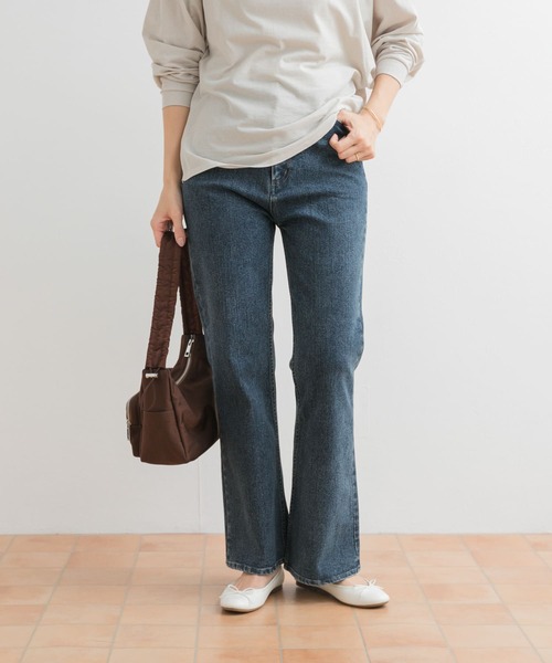 URBAN RESEARCH DOORS　タイトデニム　ミドル丈 URBAN RESEARCH DOORS ジーンズ デニム デニムパンツ デニム