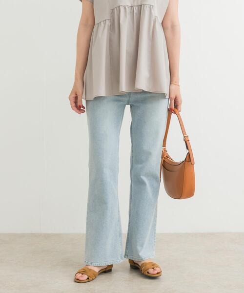 セール】ストレッチフレアデニムパンツ（デニムパンツ）｜URBAN