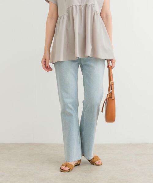 セール】ストレッチフレアデニムパンツ（デニムパンツ）｜URBAN