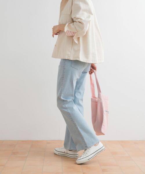 URBAN RESEARCH DOORS（アーバンリサーチドアーズ）の「ストレッチフレアデニムパンツ（デニムパンツ・レディース・インディゴブルー/ライトインディゴブルー・SMALL/MEDIUM）」の21枚目の写真