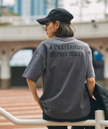 AIGLE | 【EC限定】AIGLE オーバーサイズバックプリントロゴ 半袖Tシャツ(Tシャツ/カットソー)