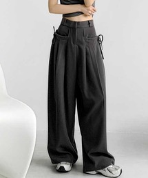 Per sist ence（パーシエンス）の「ツータックワイドリラックスパンツ（スラックス）」